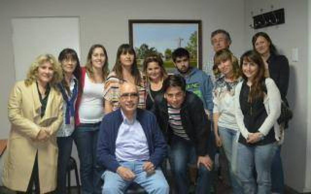 Intendente Gorosito recibi� a integrantes del grupo Adoptame Saladillo