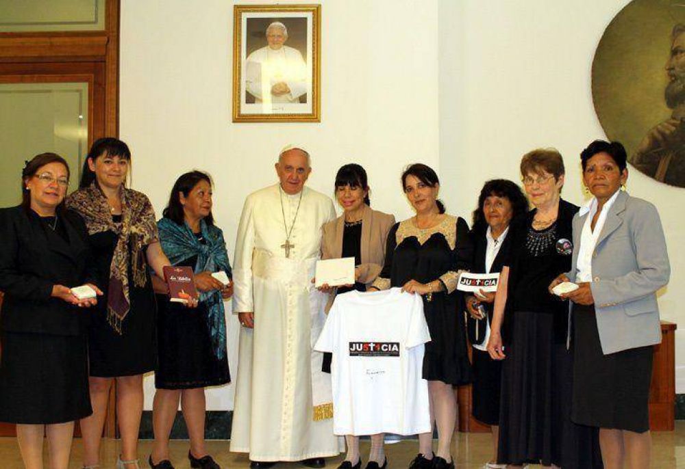 El papa Francisco recibi a los familiares de la tragedia de Once