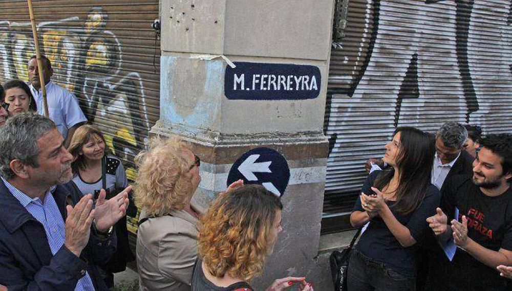 Avellaneda: en el cuarto aniversario del asesinato de Mariano Ferreyra, la calle Bosch fue rebautizada con el nombre del militante