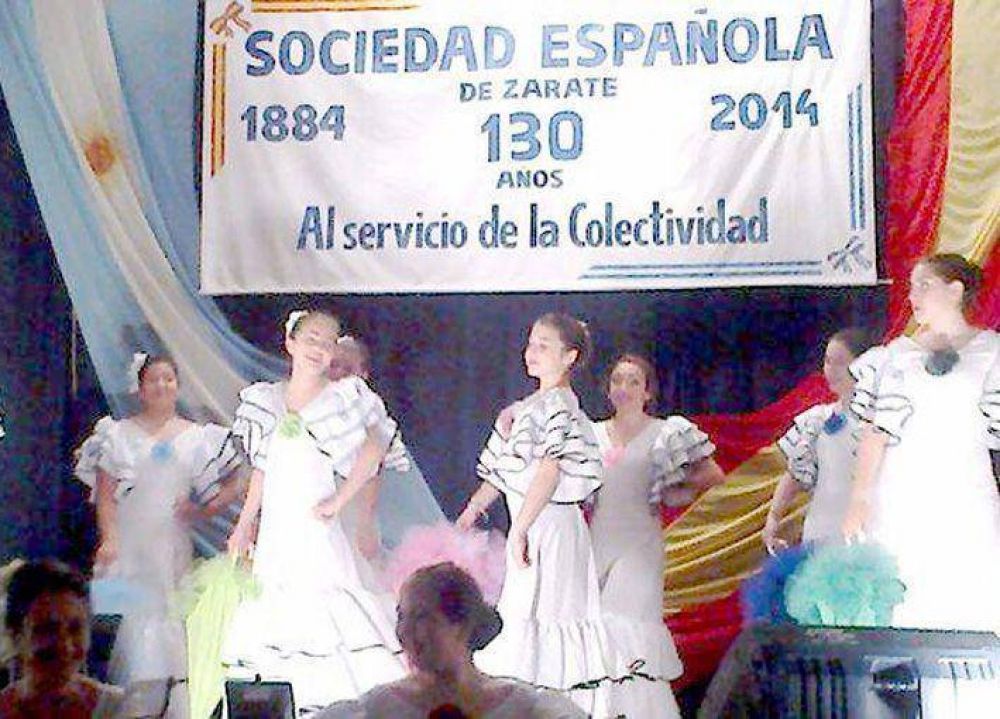 CELEBRARON LA FIESTA NACIONAL DEL REINO DE ESPA�A EN Z�RATE