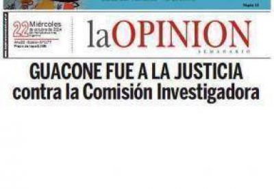 Guacone fue a la Justicia contra la Comisi�n Investigadora
