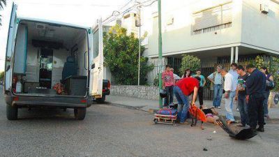 Fuerte accidente con lesionados en Primera Junta y Luis N. Palma