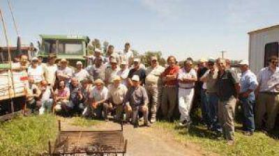 Tractorazo en las Rutas 51 y 30