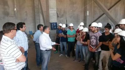 Bosetti resalt� el avance de la obra del Superdomo