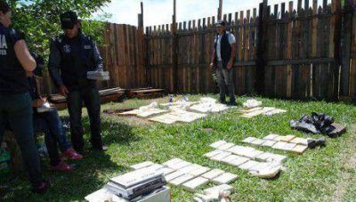 Corrientes: Incautaron m�s de 115 kilogramos de marihuana en B� Lomas