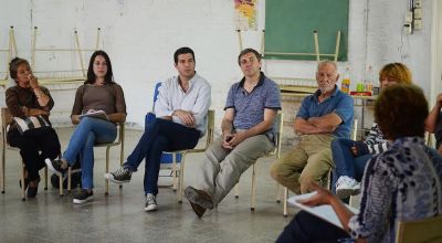 Notta se reuni� con vecinos y realiz� un taller para eventuales emergencias
