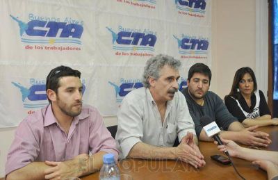 Presentaron la lista oficialista de la CTA