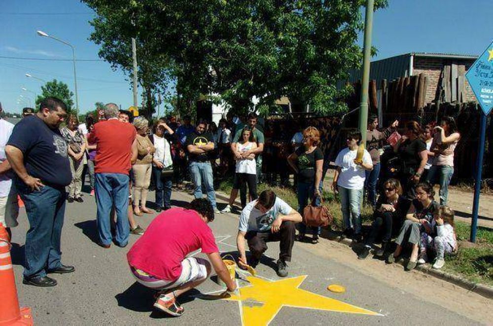 Pintaron las estrellas donde muri� Mu�oz y Medrano en agosto