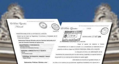 Conoc� en detalle el proyecto de reforma del C�digo Procesal Penal