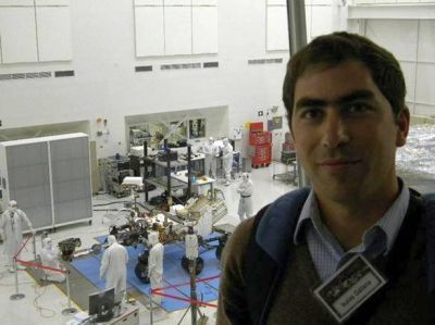 Isa�as Gallana, el Ingeniero baraderense particip� en el proyecto ARSAT 1