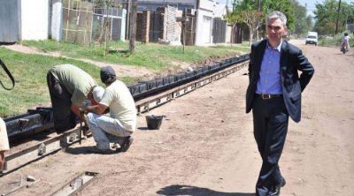 Meoni supervisa obras con la mirada puesta en el 2015
