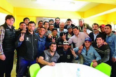 Buzzi dijo que �es prioridad de este Gobierno seguir generando empleo genuino a trav�s de la obra p�blica�