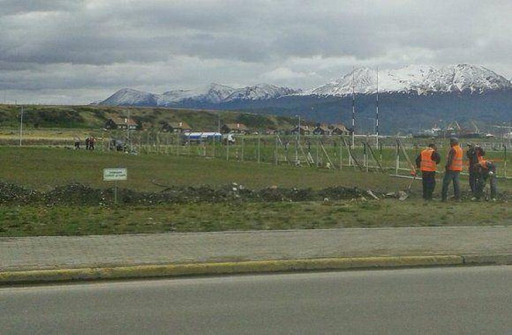 Ushuaia tendr� una nueva cancha de f�tbol