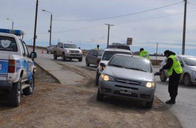 Comienzan a implementar controles en el acceso a la Margen Sur
