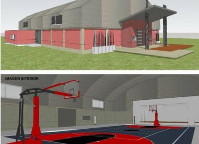 Finalmente terminar�n el polideportivo de San Mart�n