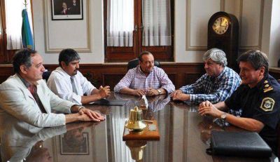 S�nchez y jefes policiales trataron el tema drogas