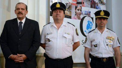 Asumieron Mart�nez Conti y la nueva c�pula policial