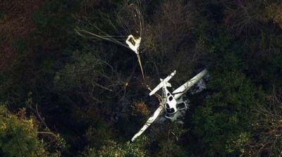 Al menos tres muertos al chocar un helic�ptero y una avioneta en Estados Unidos
