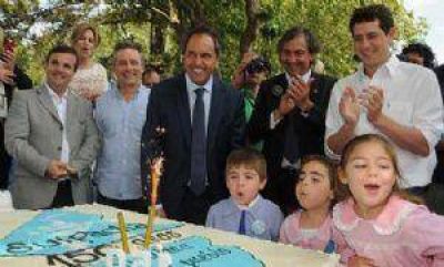 Scioli en Suipacha: 