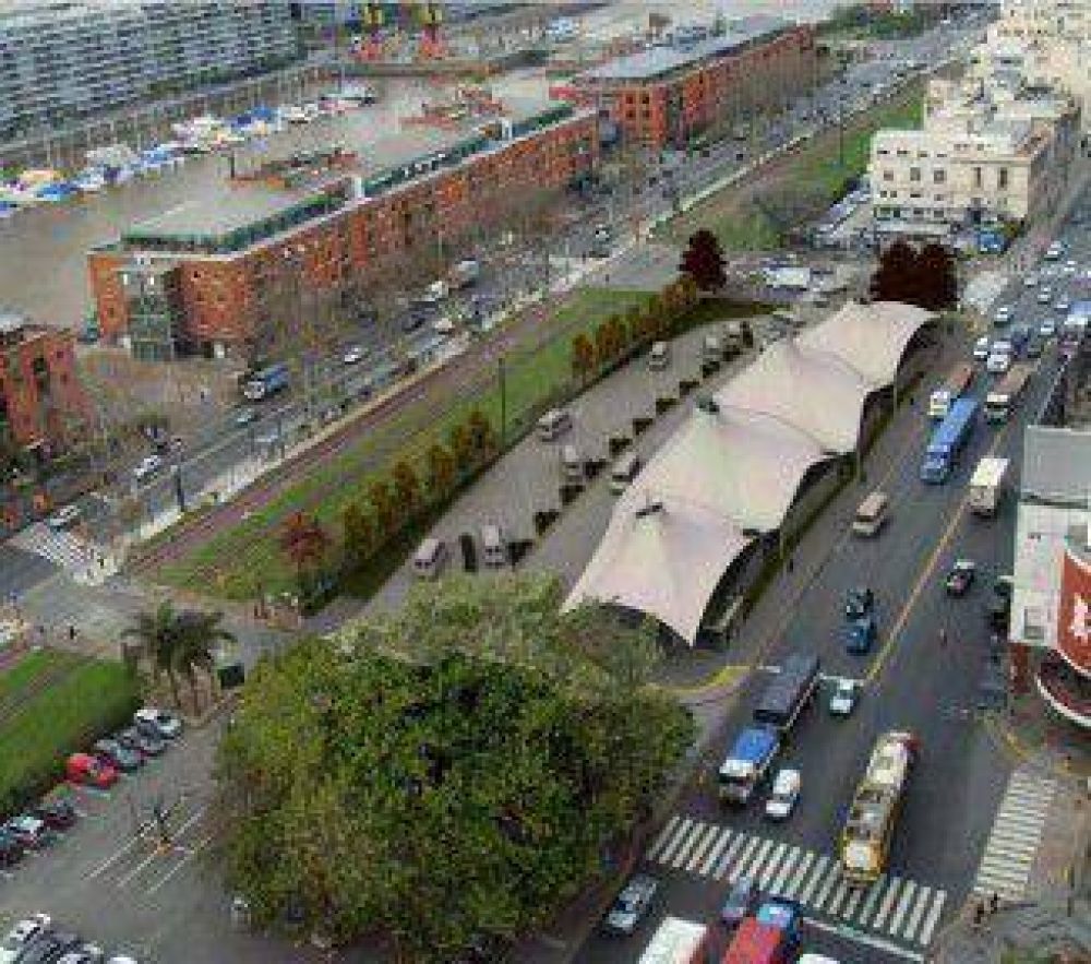Construir�n una terminal de combis en Puerto Madero