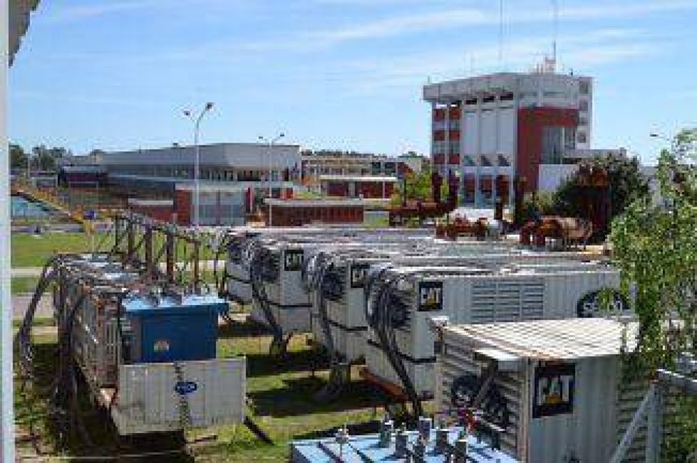 ENARSA equip� de grupos electr�genos a la Planta Potabilizadora de Bernal