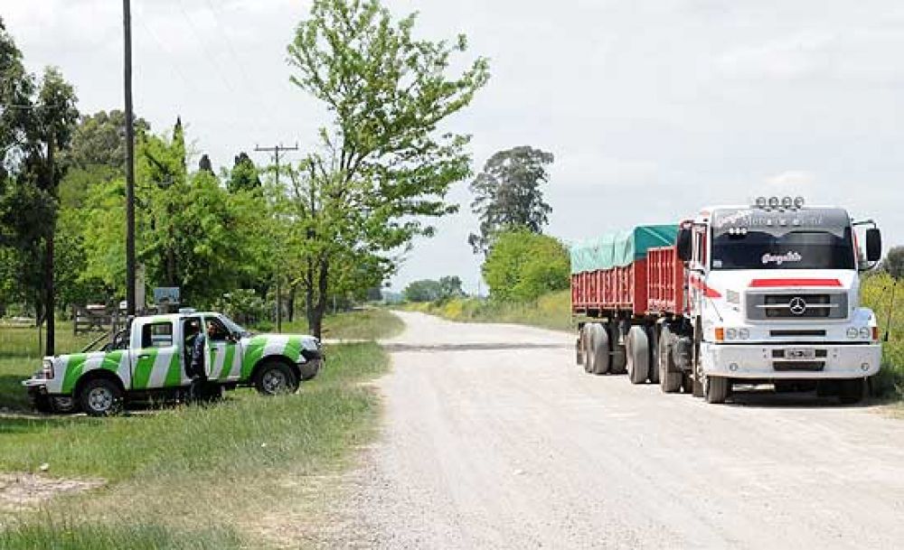 Se infraccion� a un cami�n con m�s de 34 mil kilos de carga