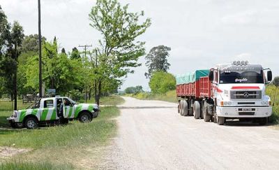 Se infraccion� a un cami�n con m�s de 34 mil kilos de carga