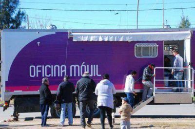 Oficina M�vil atender� en barrio Ciudad Malvinas Argentinas