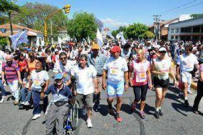 Salta solidaria en el �Marat�n de la Familia�