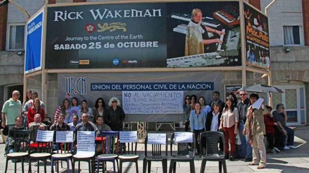 Trabajadores del Auditorium, en retenci�n de tareas por cinco d�as