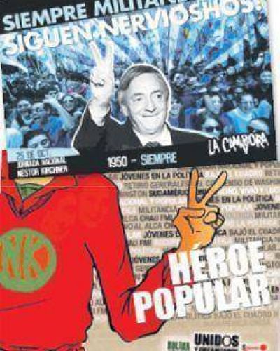 Kirchner: show, aficher�a y una road movie K al sur