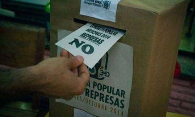 Consulta Popular sobre Represas: una aut�ntica celebraci�n de la democracia