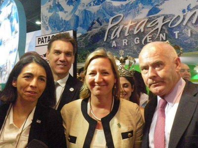 Martini particip� de la presentaci�n de la oferta tur�stica de Bariloche en la FIT