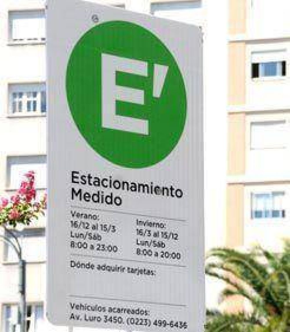 Estacionamiento Medido: Por 48 horas no funcionar� el servicio