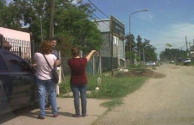El concejal Guibaud recorre barrios pensando en la problem�tica de los vecinos