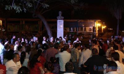 El peronismo record� a N�stor Kirchner