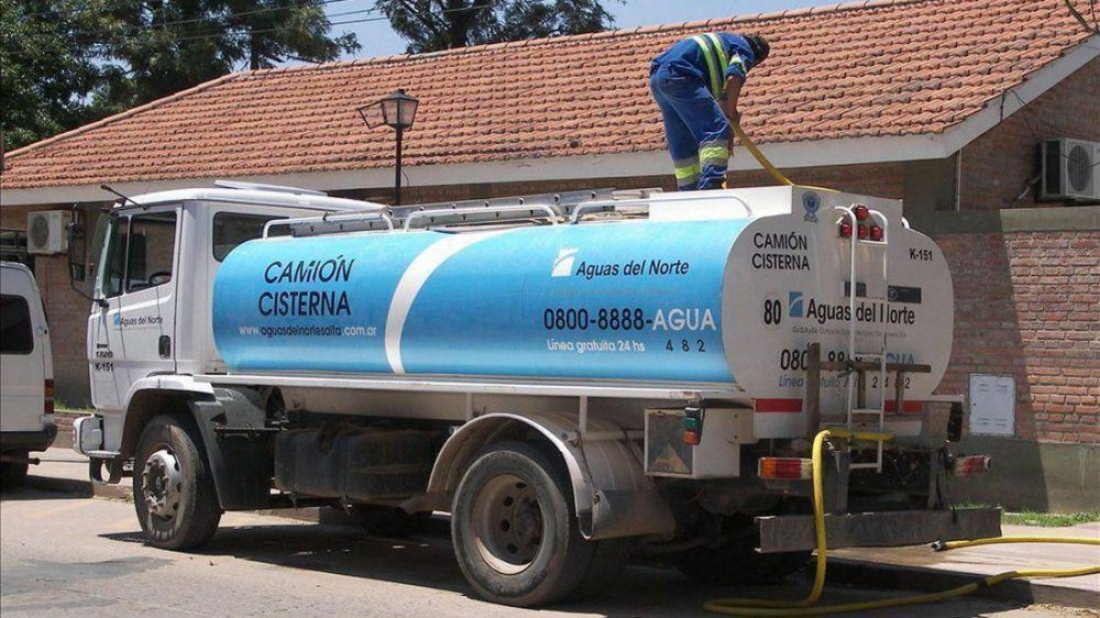 Sin servicio de agua en Tartagal, Aguaray y Mosconi
