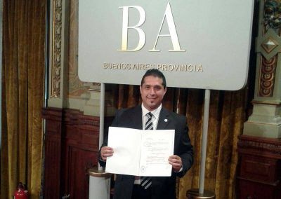 Pizzolo recibi� el decreto de designaci�n de juez
