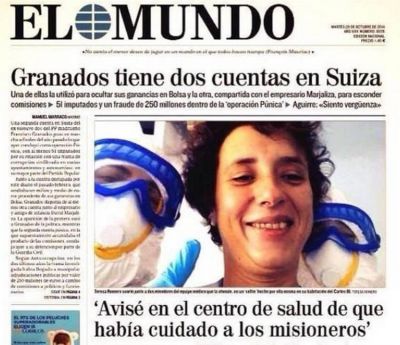 Habl� Teresa Romero, la enfermera espa�ola que se contagi� �bola