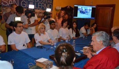 Expusieron en Colombia sobre tecnolog�as y fueron recibidos por Gioja