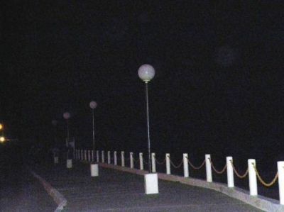 Contin�an los trabajos de ampliaci�n en la costanera de Puerto Deseado