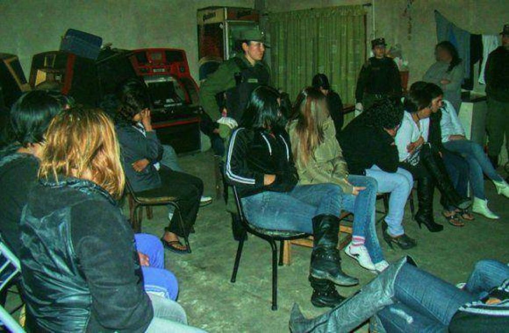Cinco mujeres rescatadas por �Trata de Personas� en un allanamiento