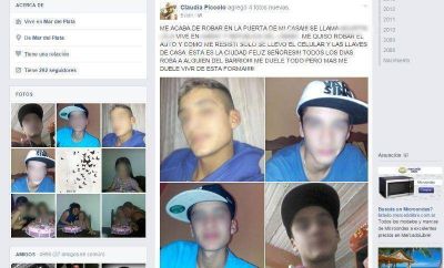 �Estigmatizaci�n, condena y escrache, la propuesta de Piccolo para los pibes�