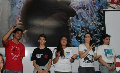 El kirchnerismo local record� a N�stor Kirchner