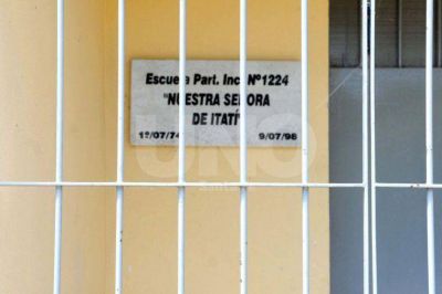Por las balaceras en el barrio, dejaron de utilizar un aula en la escuela Nuestra Se�ora de Itat�
