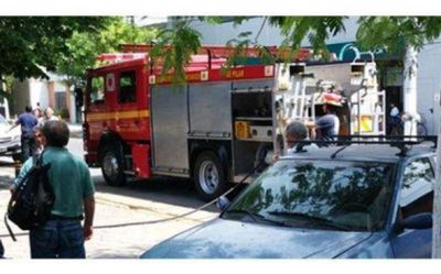 Incendio parcial afect� a las oficinas de EDENOR