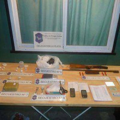 Desarticulan banda narco que comercializaba en el Gran La Plata