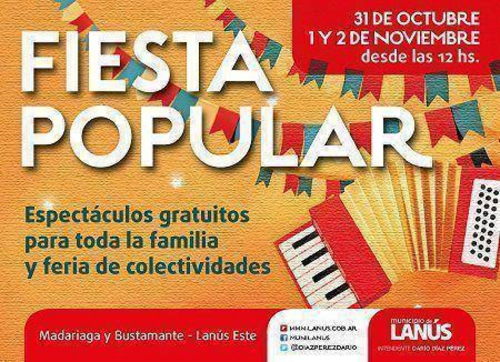 Municipio de Lan�s: Nueva fiesta popular para toda la familia