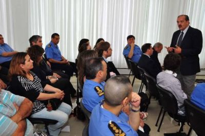 Mart�nez Conti re�ne a autoridades policiales para fortalecer la prevenci�n de delitos