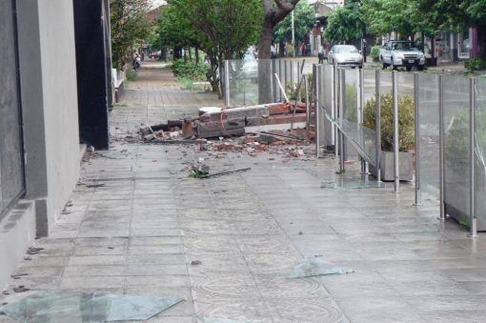 El temporal afect� 300.000 conexiones el�ctricas